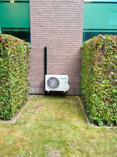 Zonwering met warmtepomp