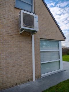 Zonwering met warmtepomp