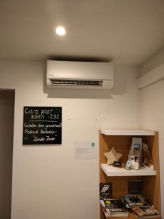 Zonwering met warmtepomp